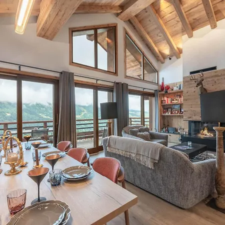Lejlighed Duplex Chic Aux Pieds Avec Parking Et Balcon A Meribel - Fr-1-565-138